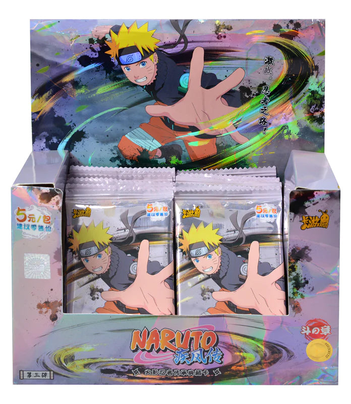 Boite 20 Boosters Naruto Kayou T3W3 Tier3 Wave3 CN