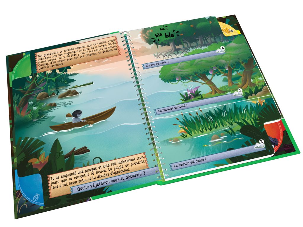 Contenu jeu Ma premiere aventure Au coeur de la Jungle