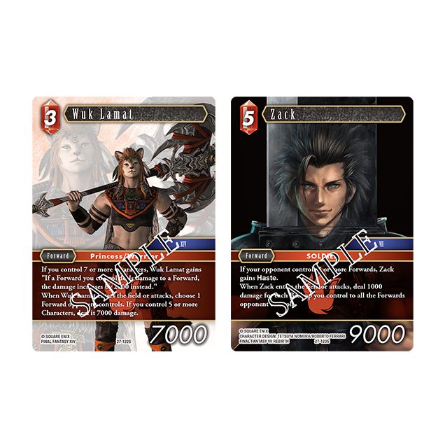 FINAL FANTASY TCG Starter Set 2025 Vol.1 cartes
