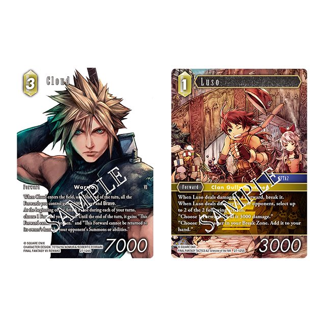 FINAL FANTASY TCG Starter Set 2025 Vol.2 cartes