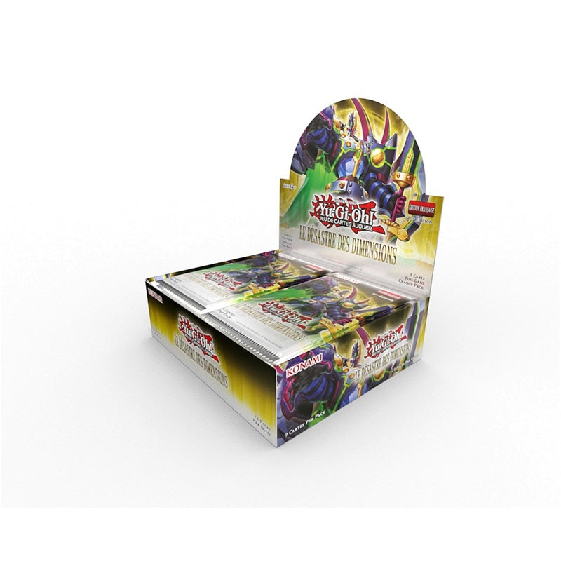 Yu Gi OH Le desastre des dimenstions Display 24 boosters FR