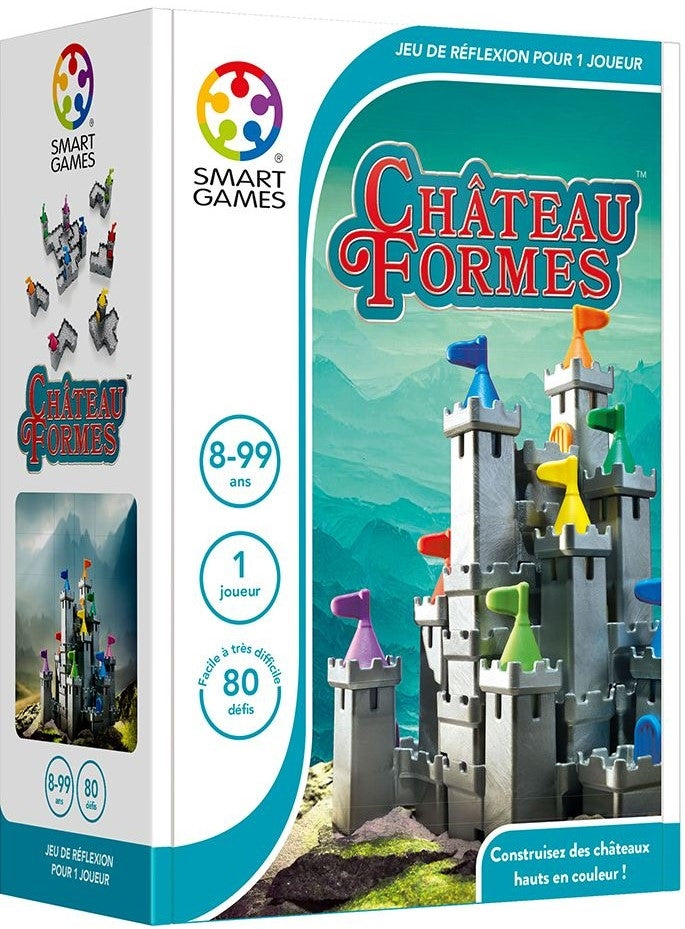 boite jeu Chateau Formes