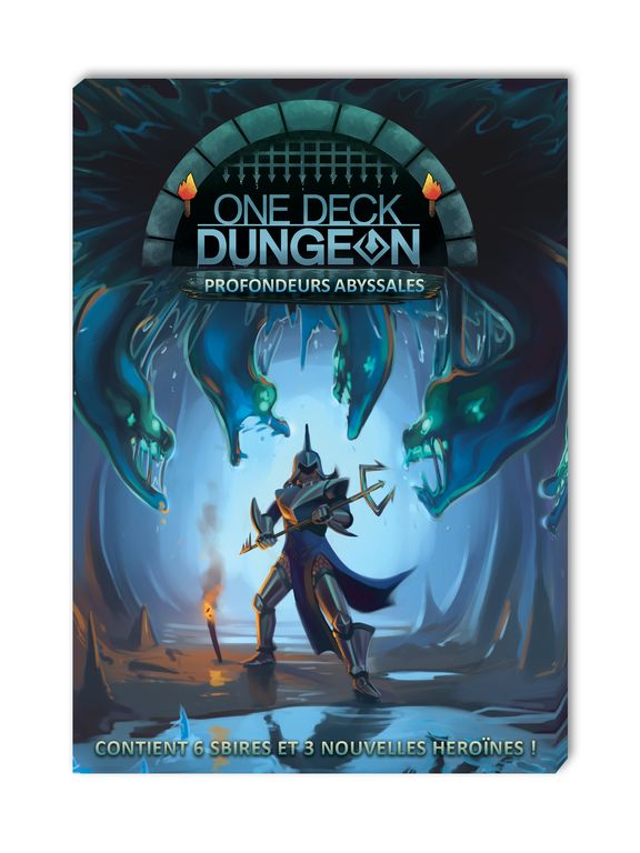 boite jeu One Deck Dungeon profondeurs abyssales