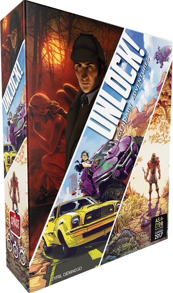 boite jeu Unlock Legendary Adventures