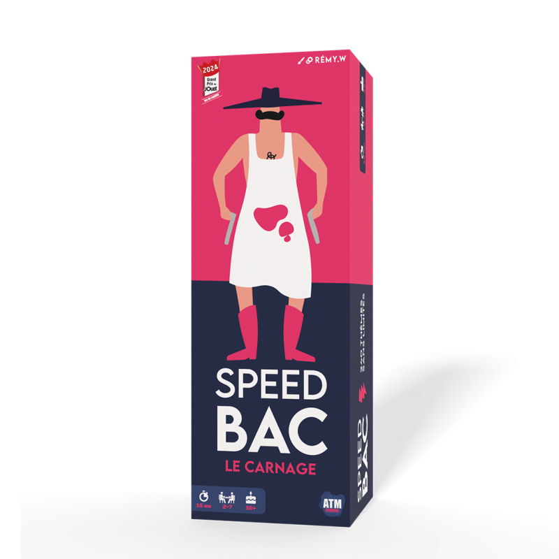boite jeu speed bac rouge le carnage