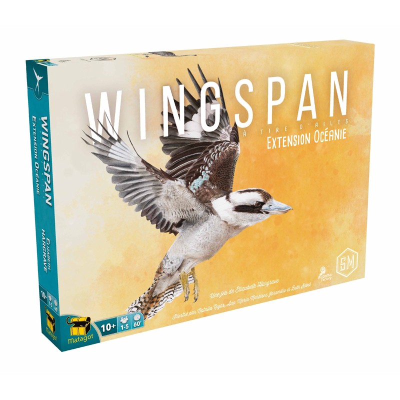 boite jeu wingspan oceanie extension