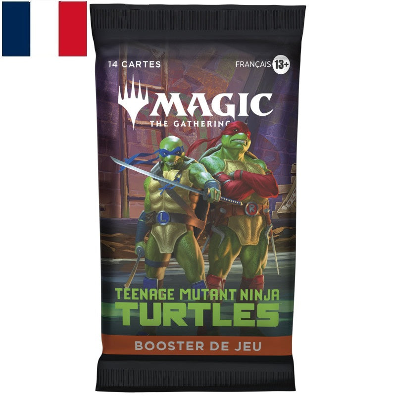 booster de jeu magic the gathering tmnt teenage mutant ninja turtles fr
