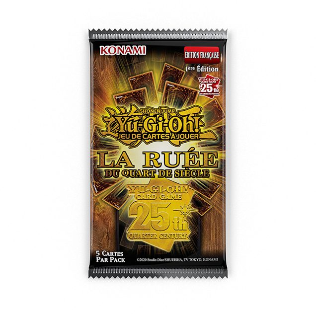 boosters YU-GI-OH! La Ruée du Quart de Siècle