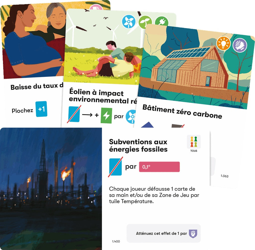 cartes jeu Daybreack