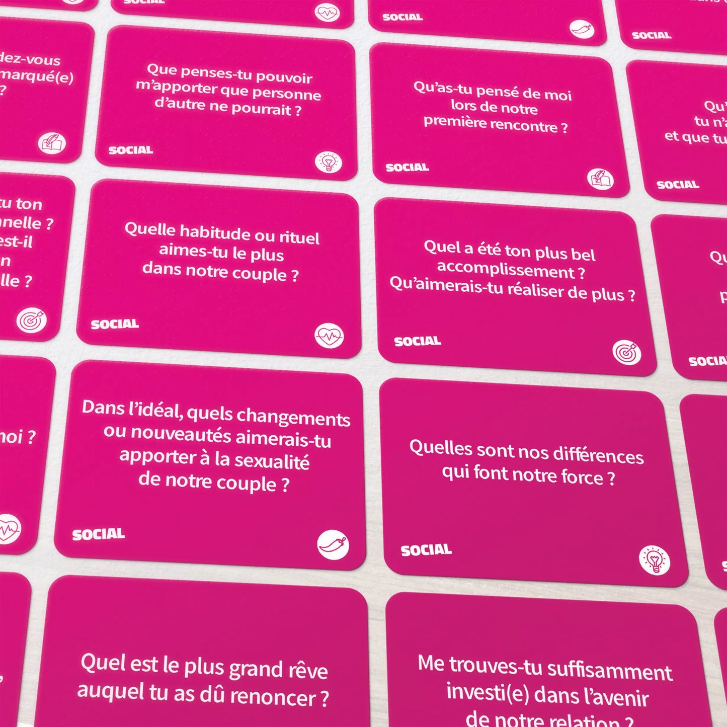 cartes jeu social couples