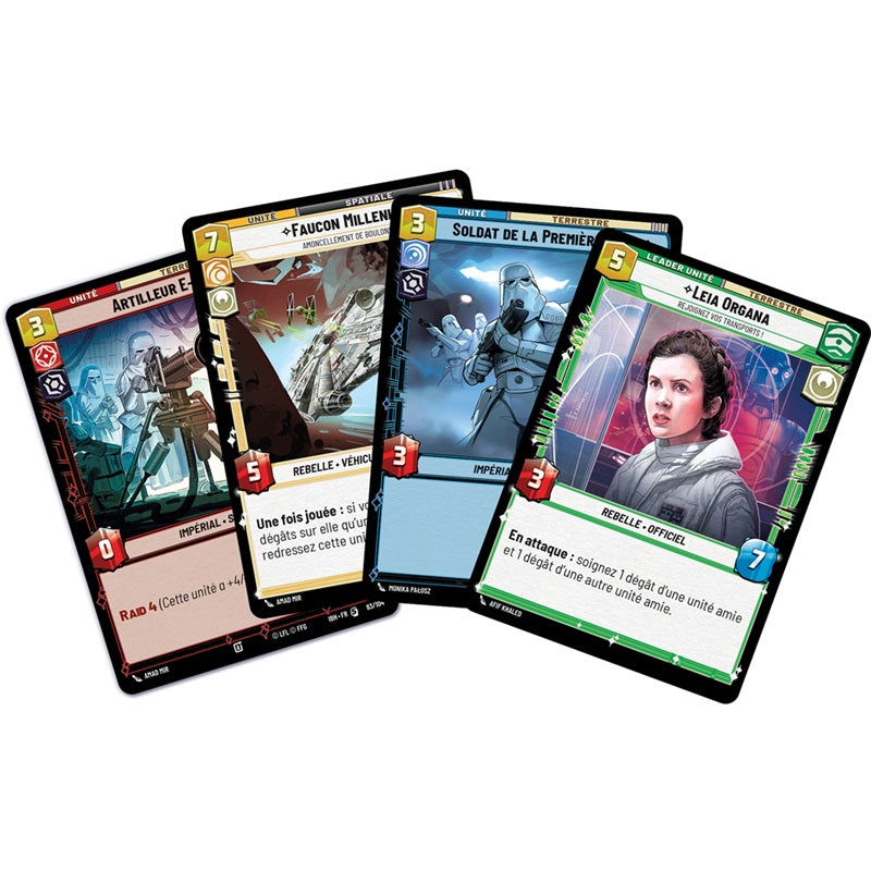 SWU cartes Bataille d'intro Hoth FR
