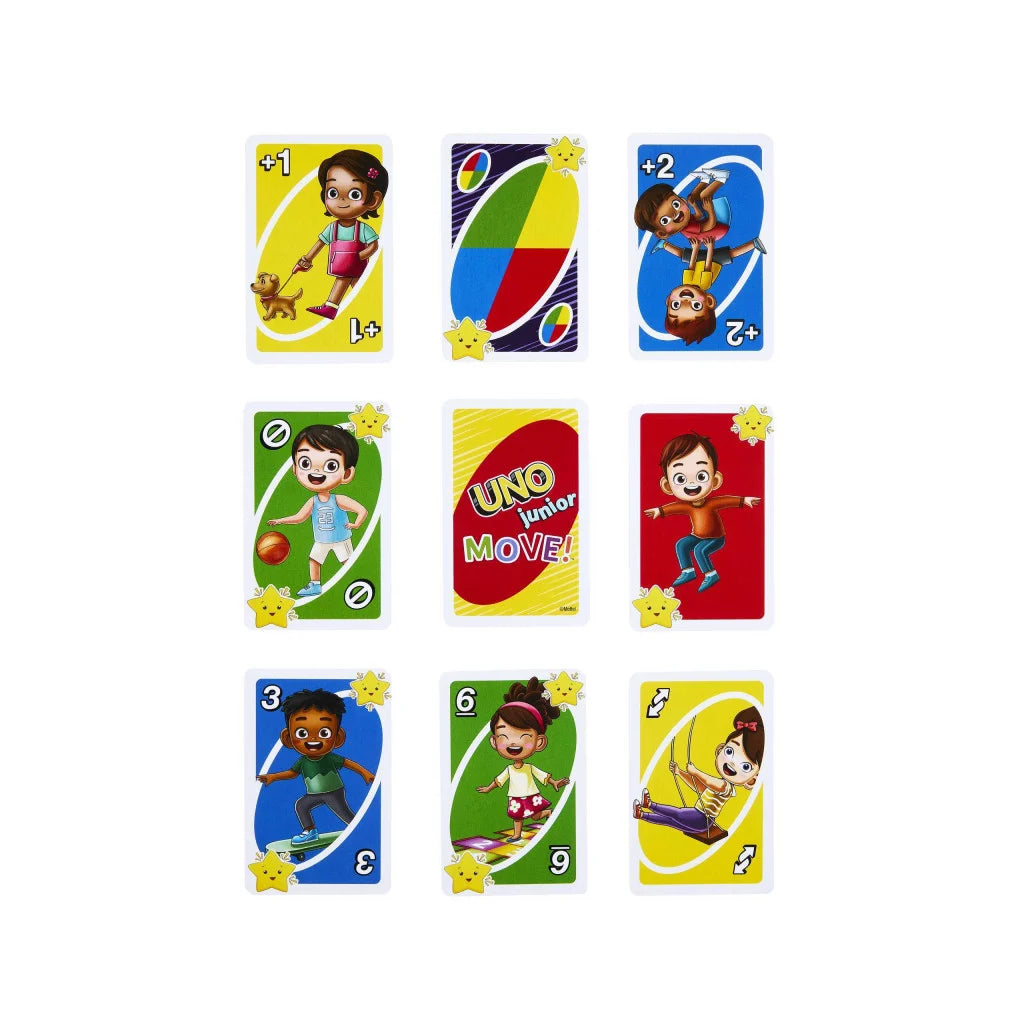 cartes jeu Uno Junior Move