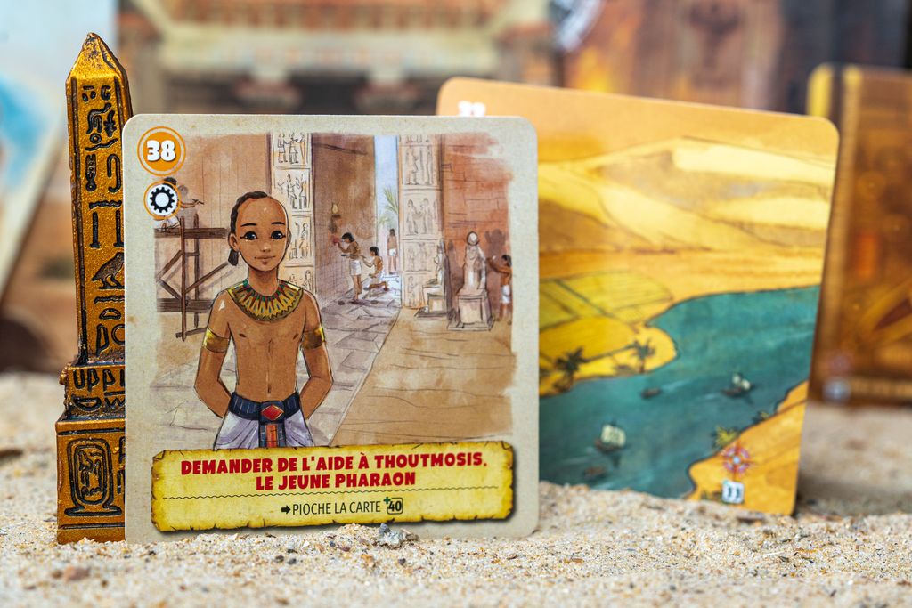 cartes jeu Cartaventura Odyssee Les secret du pharaon
