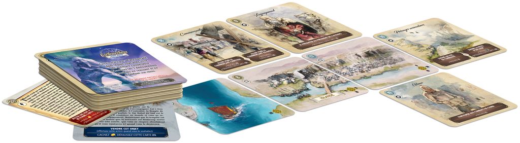 cartes du jeu Cartaventura Vinland