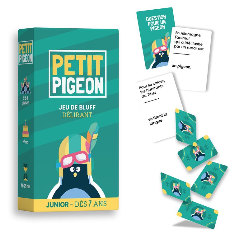 cartes jeu Petit Pigeon