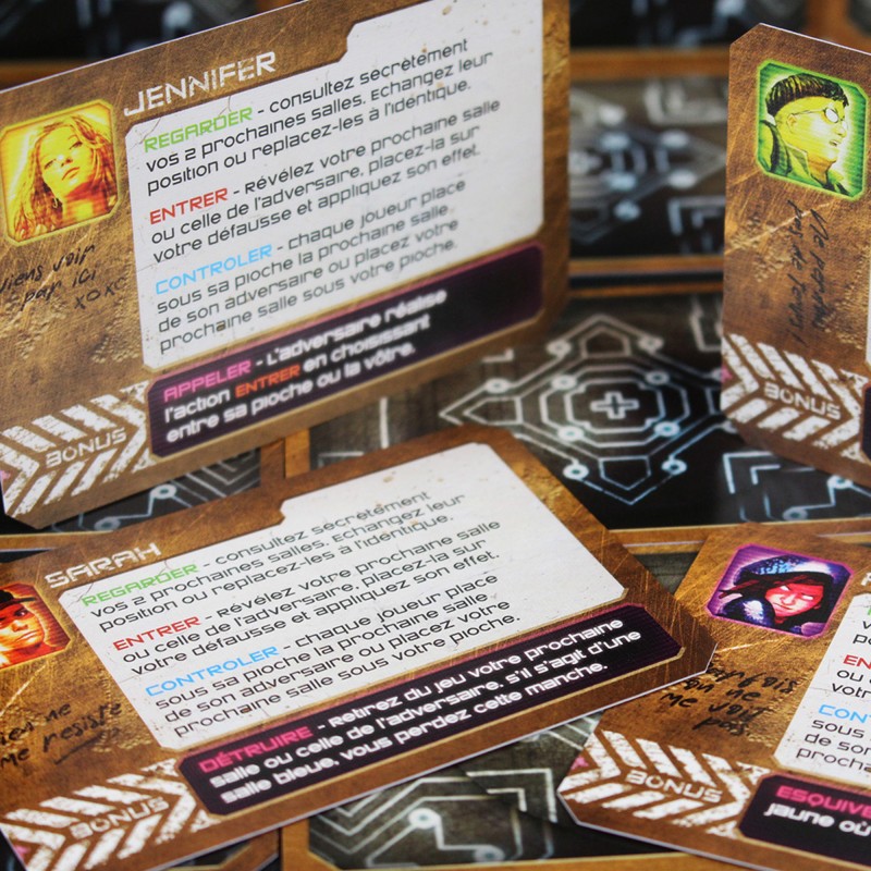 cartes jeu Room 25 Double Rush