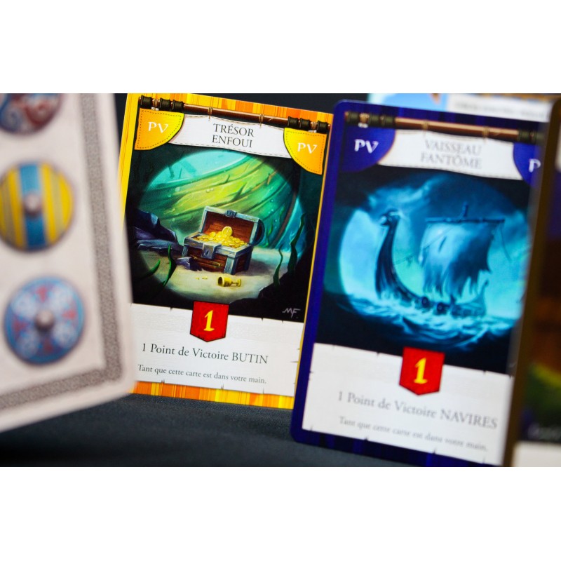 cartes jeu Viking Raiders