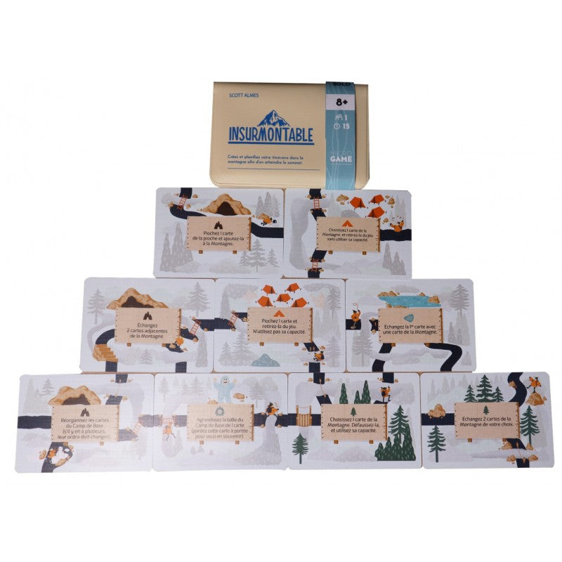 cartes jeu insurmontable