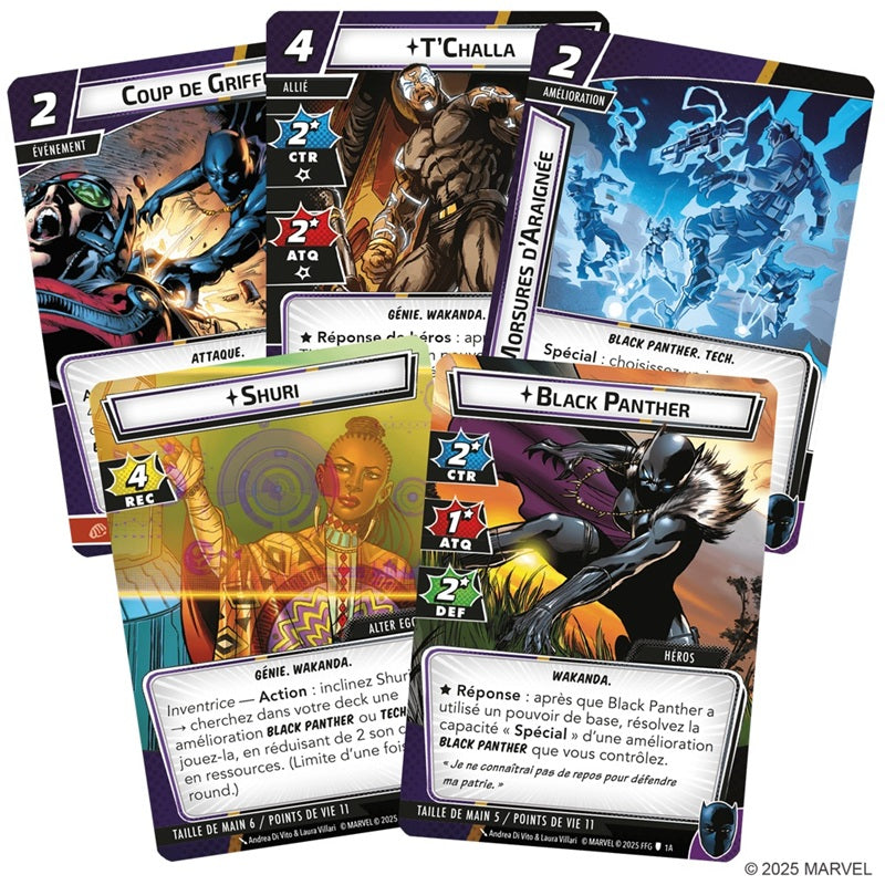 cartes marvel champions Black Panther