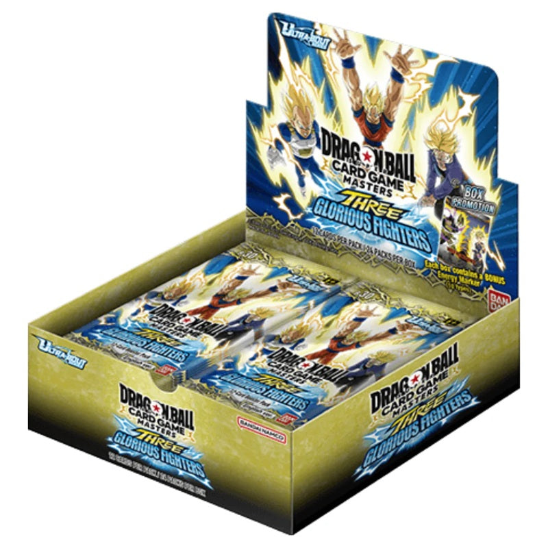 Display 24 boosters Dragon Ball ULTRA-BOUT Series 03 Three Glorious Fighters FR