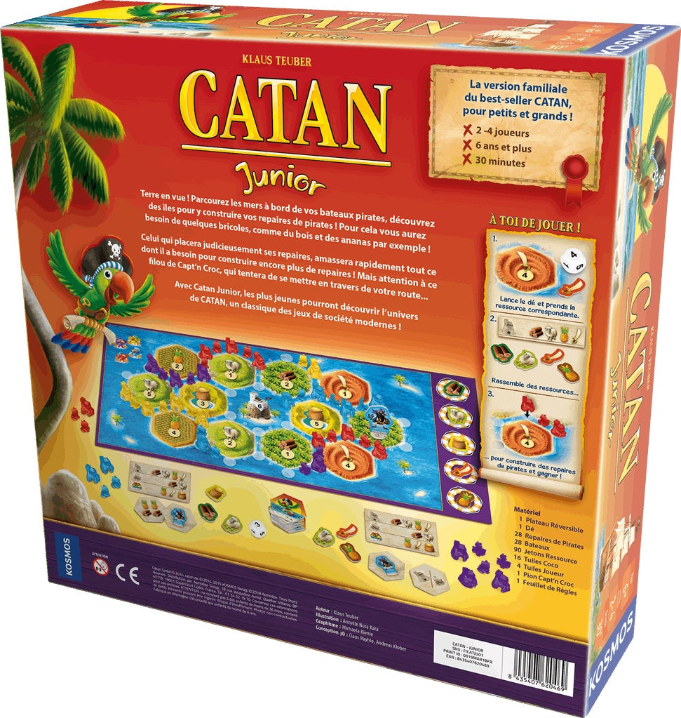 dos boite jeu Catan Junior