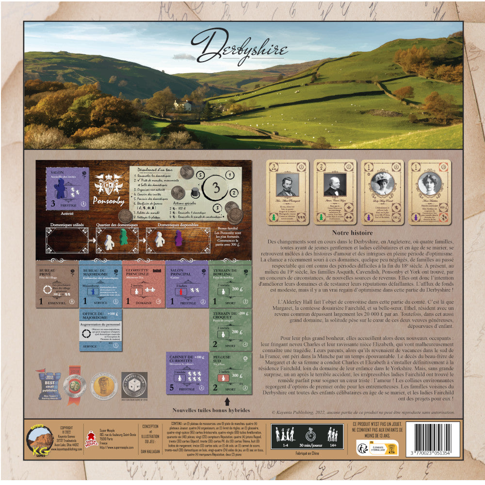 dos boite jeu Obsession