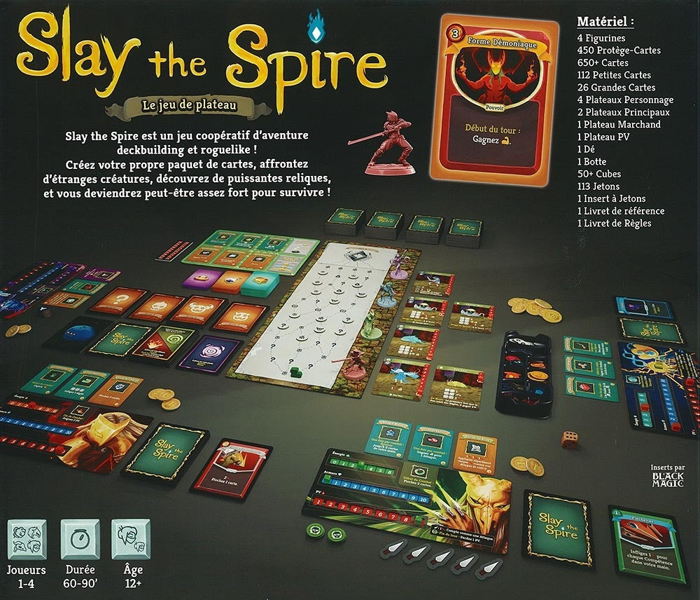 dos boite jeu Slay The Spire Le Jeu de Plateau