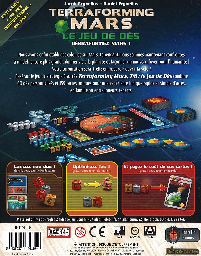dos boite jeu terraforming mars le jeu de des
