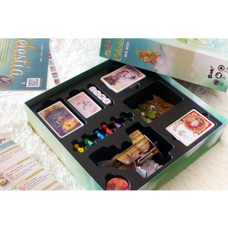 intérieur boite jeu Celestia big box