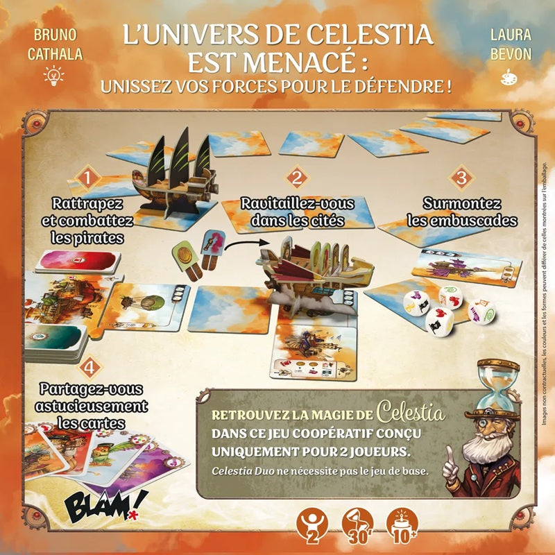 jeu de societe celestia duo dos de boite
