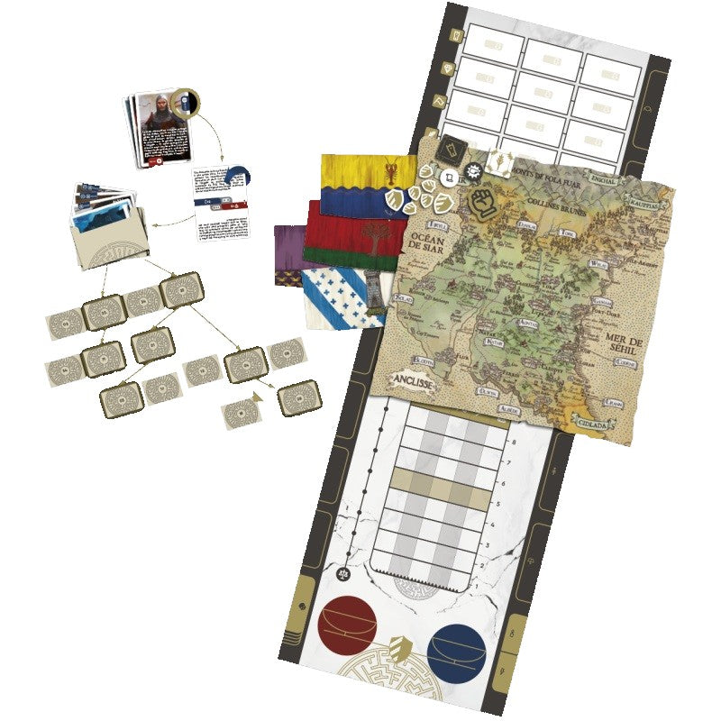 jeu de societe le dilemme du roi dos matériel