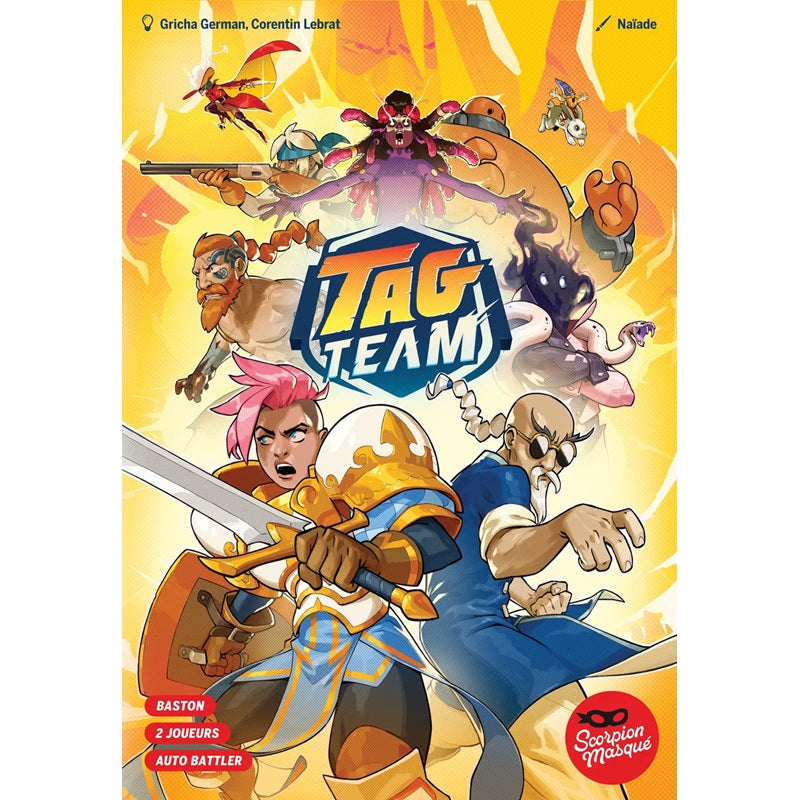 jeu de societe tag team boite