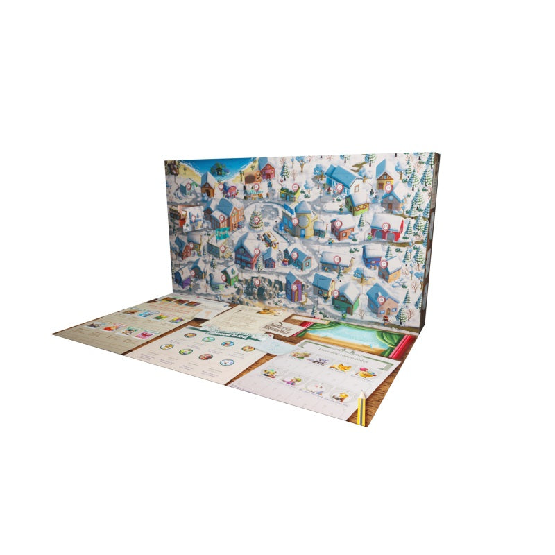 jeu de societe Detective Charlie Calendrier de l"Avent intérieur