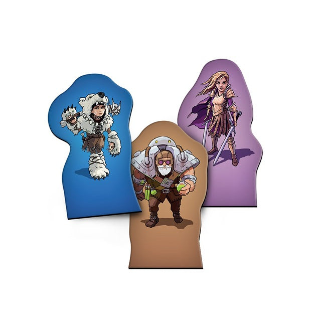 jeu de societe Karak Sidhar Kirima Elspeth personnages