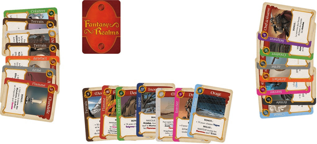 materiel jeu Fantasy Realms