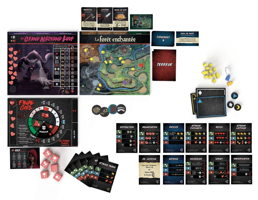 materiel boite jeu final girl 2 lune de sang