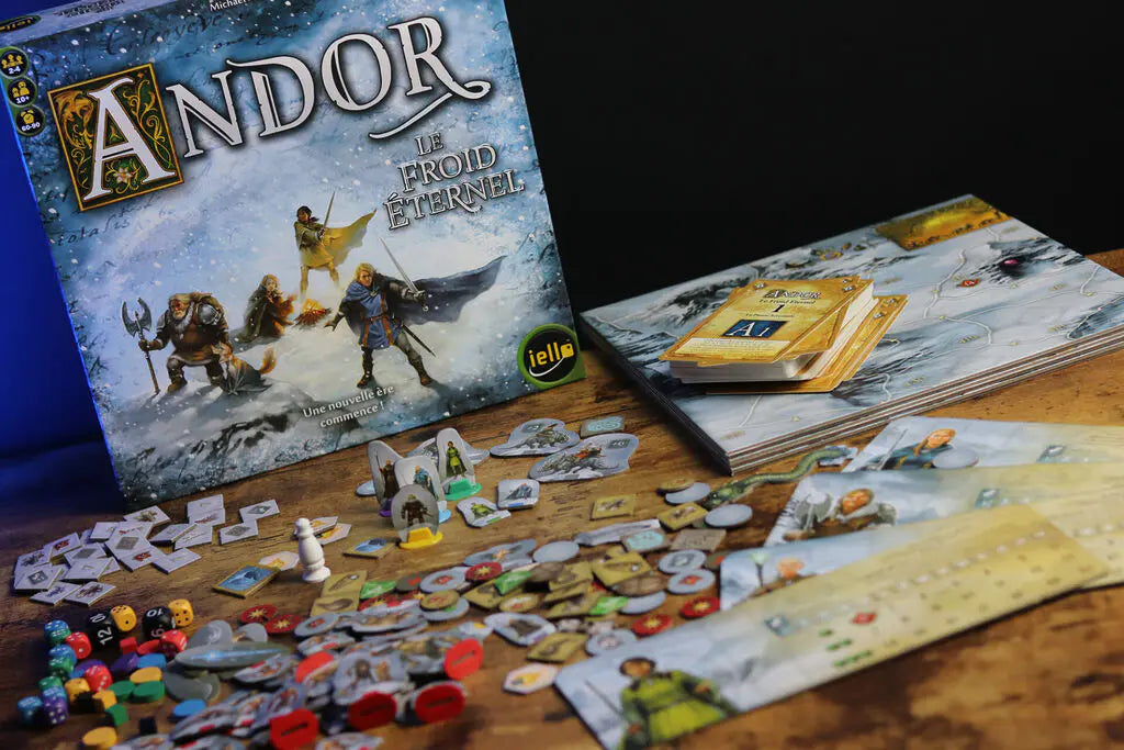 materiel jeu Andor Le Froid Eternel