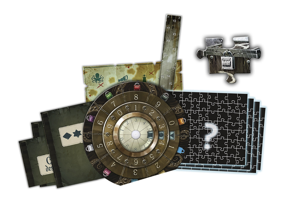 materiel jeu EXIT PUZZLE Le Phare solitaire