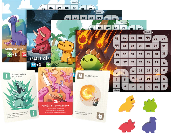 materiel jeu Happy Little Dinosaurs