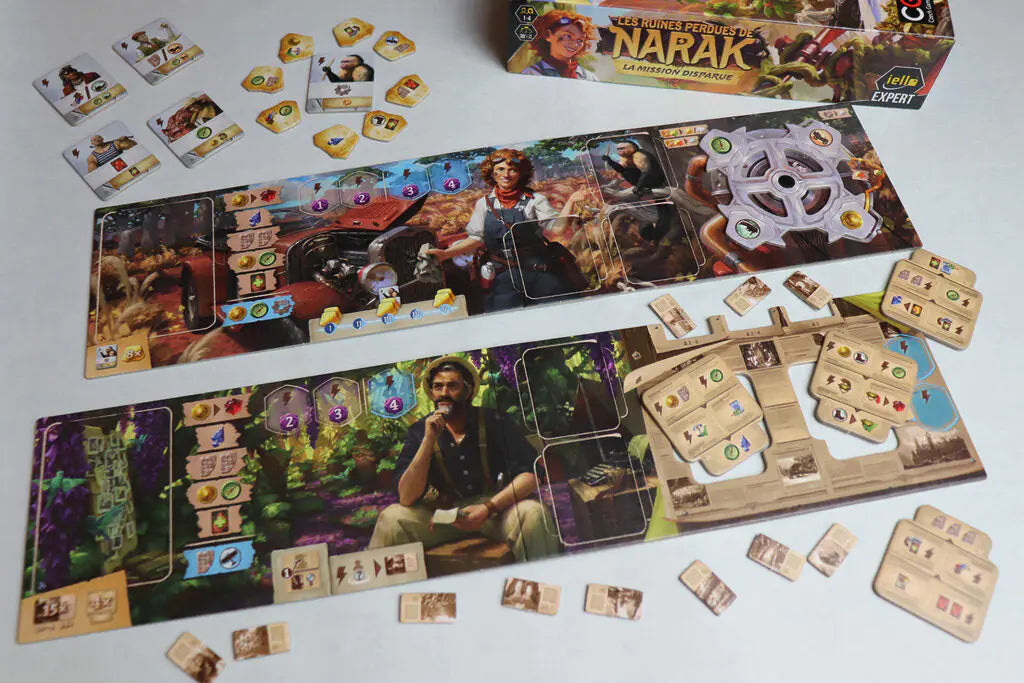 materiel jeu Les Ruines Perdues De Narak La Mission Disparue