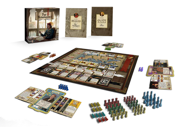 materiel jeu Pax Renaissance