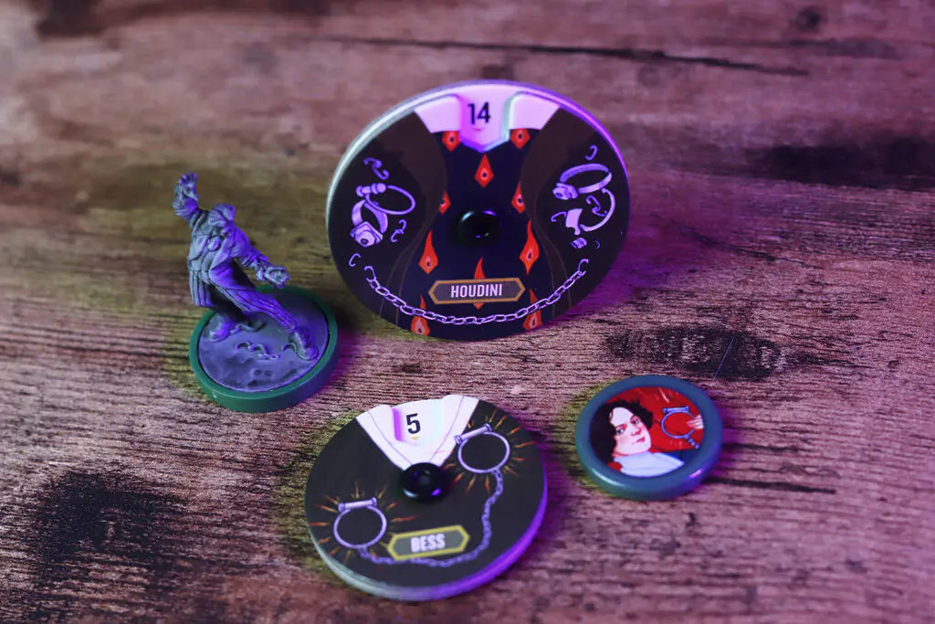 materiel jeu Unmatched Houdini Vs Genie