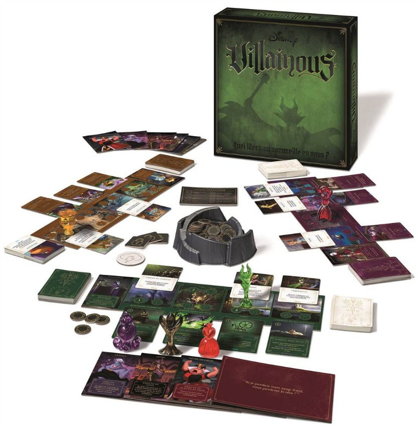 materiel jeu Villainous