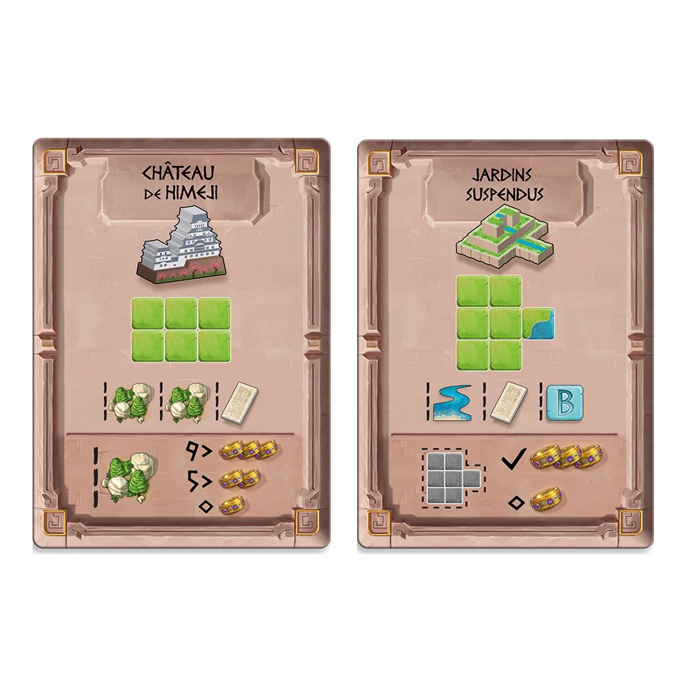 materiel jeu World Wonders Mundo