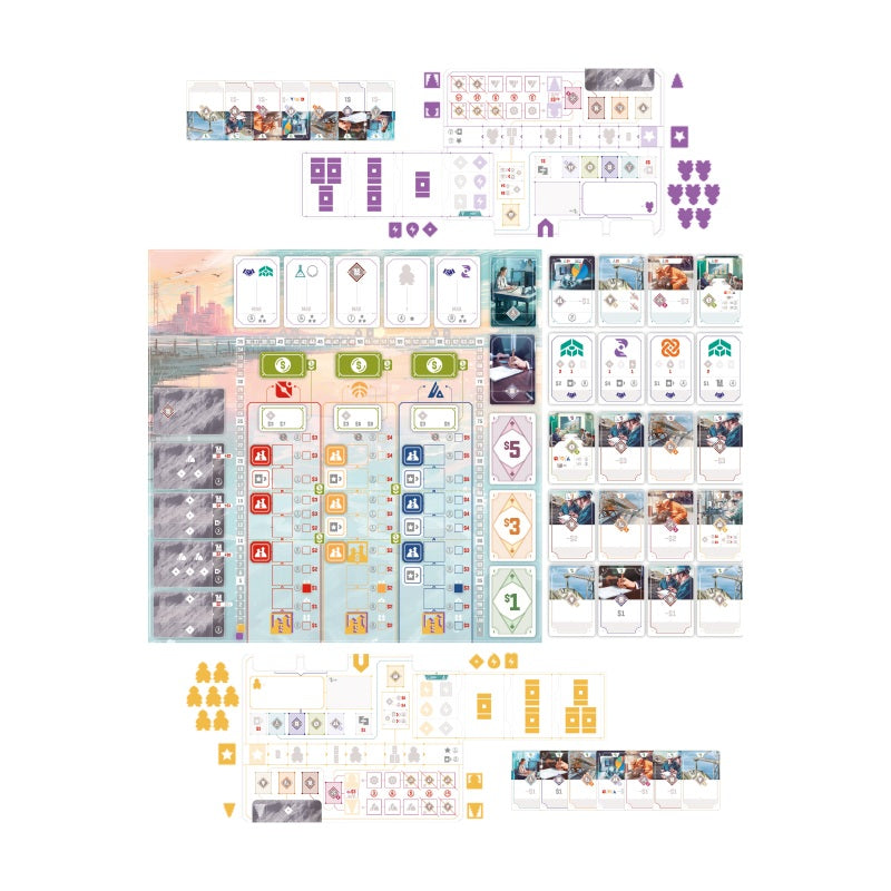 matériel jeu de societe salton sea