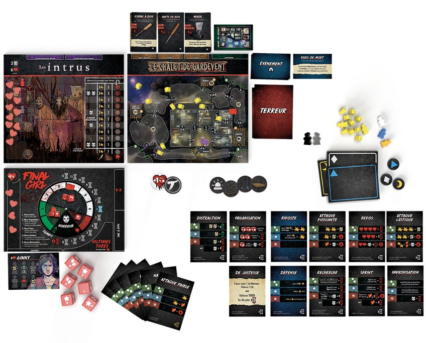 materiel jeu final girl 2 La Mort est a la Porte