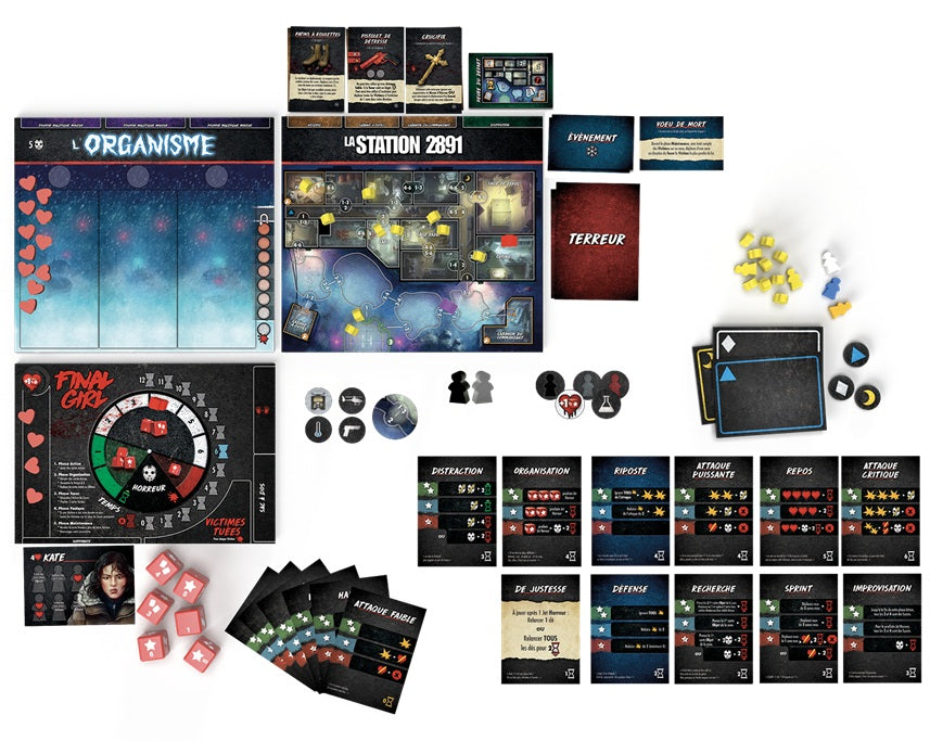 materiel jeu final girl 2 Panique a la Station 2891