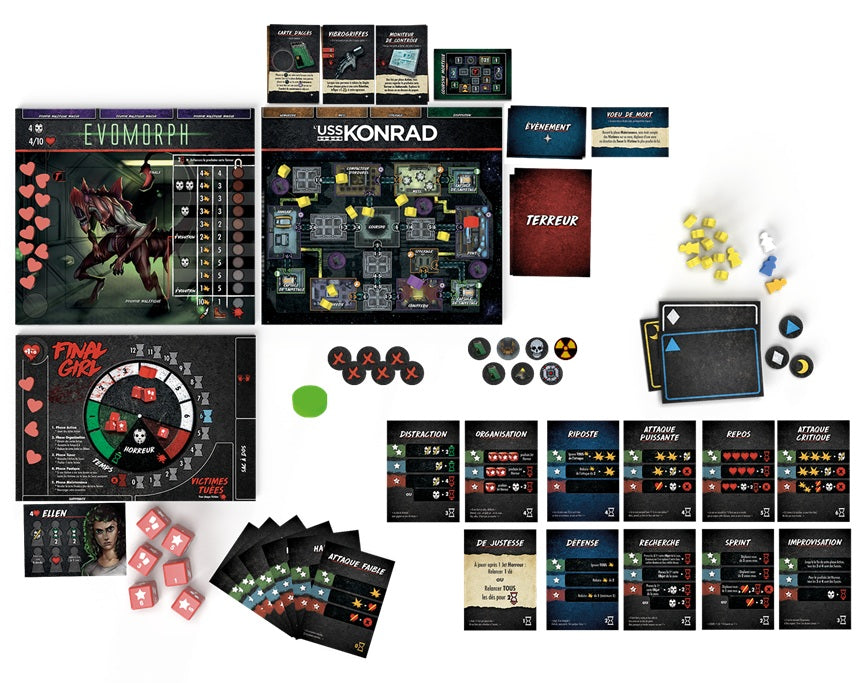 materiel jeu final girl 2 Terreur Dans l'Espace