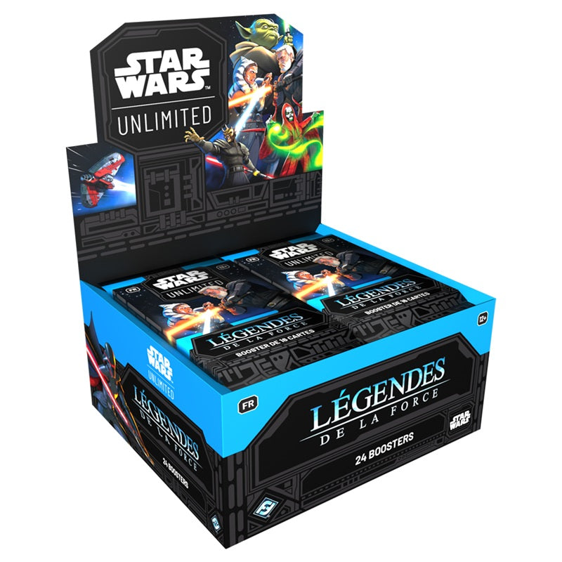 tcg star wars unlimited Legendes de la Force boite24 boosters