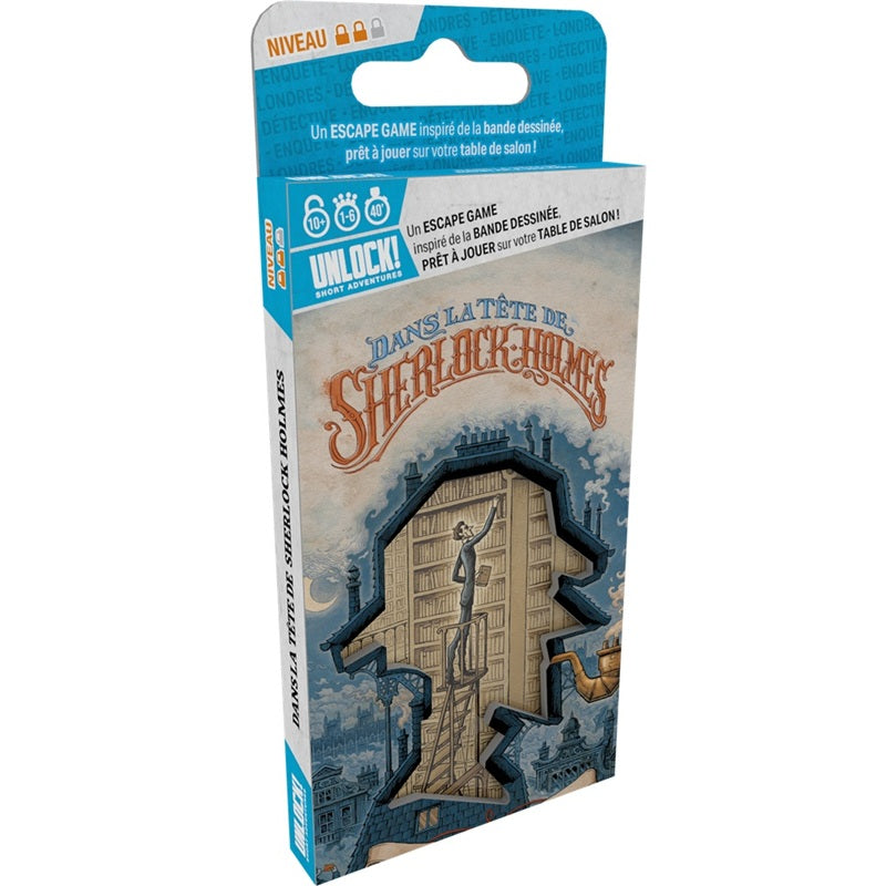 boite jeu Unlock short aventure dans la tête de Sherlock Homes